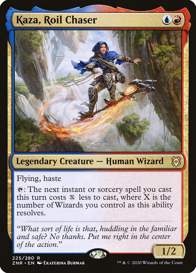 Kaza, Roil Chaser [Zendikar Rising] | Gear Gaming Fayetteville