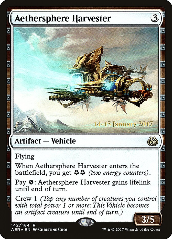 Aethersphere Harvester [Aether Revolt Prerelease Promos] | Gear Gaming Fayetteville