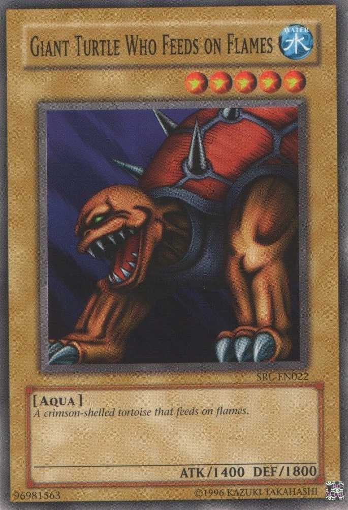 Giant Turtle Who Feeds on Flames [SRL-022] Common | Gear Gaming Fayetteville