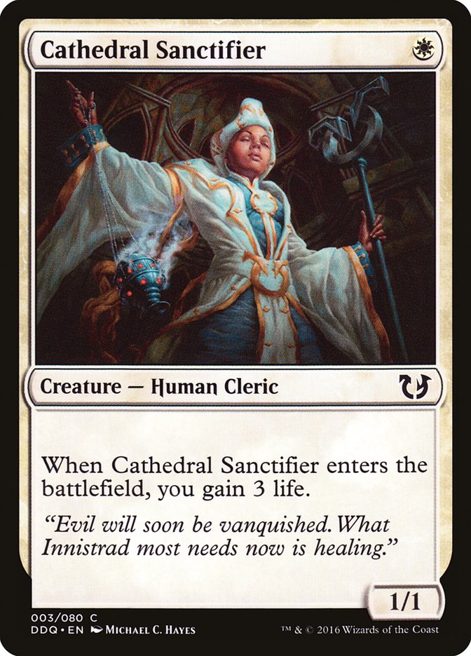 Cathedral Sanctifier [Duel Decks: Blessed vs. Cursed] | Gear Gaming Fayetteville