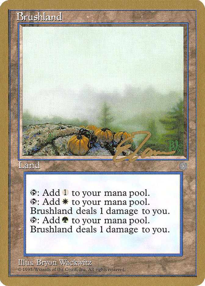 Brushland (Eric Tam) [Pro Tour Collector Set] | Gear Gaming Fayetteville