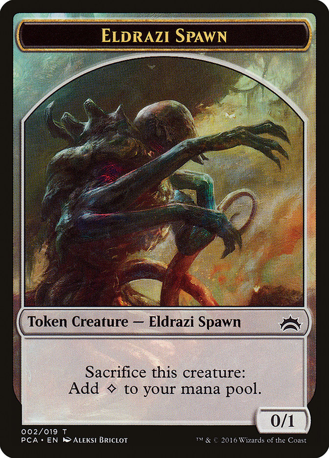 Eldrazi Spawn Token (002/019) [Planechase Anthology Tokens] | Gear Gaming Fayetteville