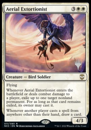 Aerial Extortionist (Promo Pack) [Streets of New Capenna Commander Promos] | Gear Gaming Fayetteville