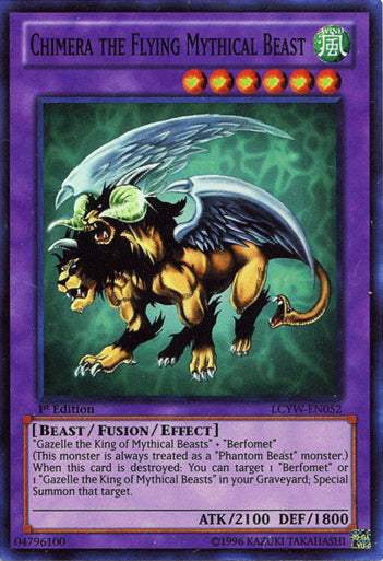 Chimera the Flying Mythical Beast [LCYW-EN052] Super Rare | Gear Gaming Fayetteville