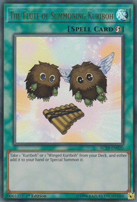 The Flute of Summoning Kuriboh [AC19-EN020] Ultra Rare | Gear Gaming Fayetteville