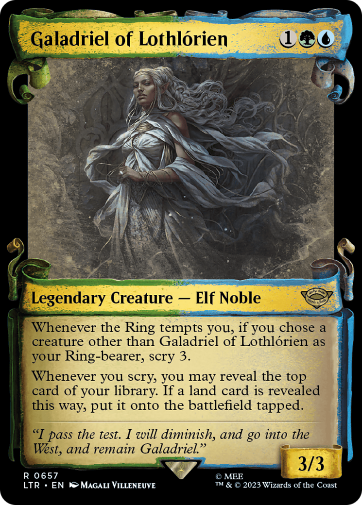 Galadriel of Lothlorien [The Lord of the Rings: Tales of Middle-Earth Showcase Scrolls] | Gear Gaming Fayetteville