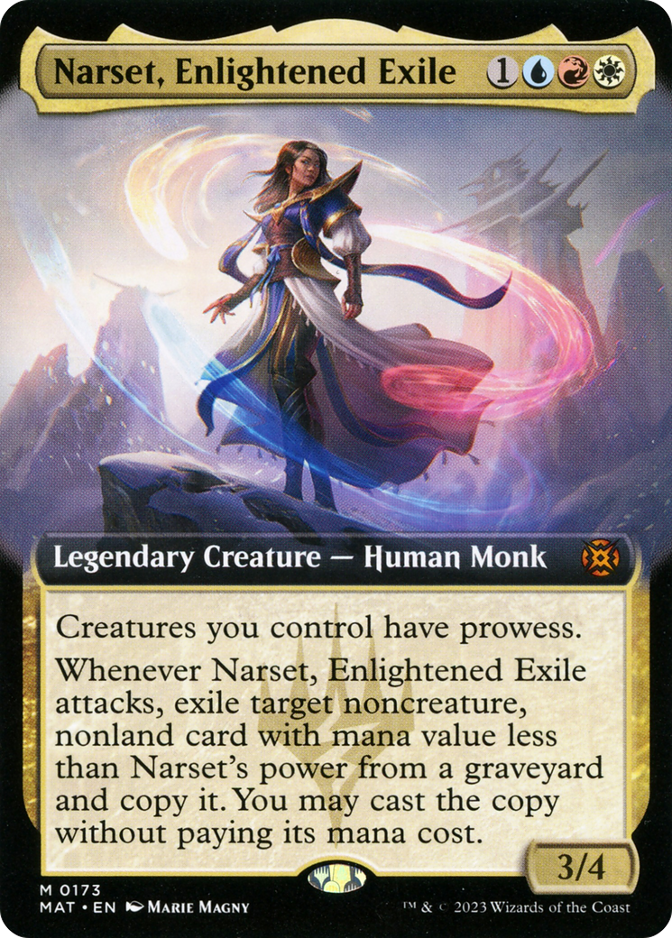 Narset, Enlightened Exile (Extended Art) [March of the Machine: The Aftermath] | Gear Gaming Fayetteville