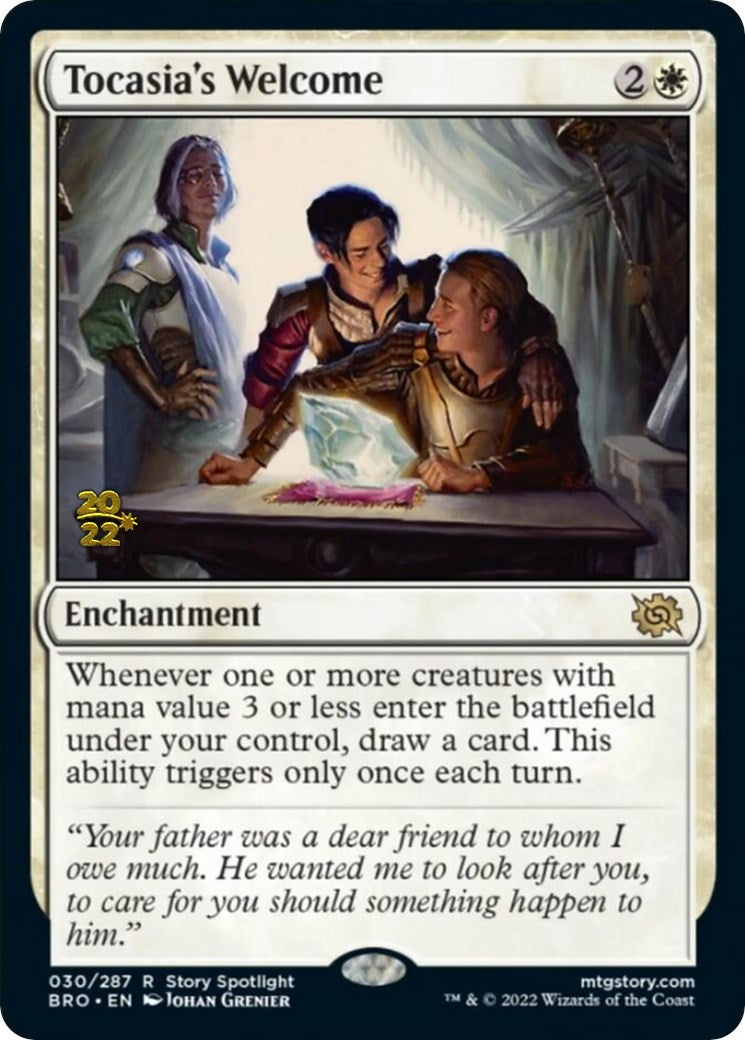 Tocasia's Welcome [The Brothers' War Prerelease Promos] | Gear Gaming Fayetteville