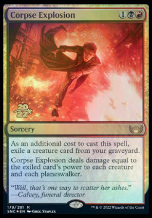 Corpse Explosion [Streets of New Capenna Prerelease Promos] | Gear Gaming Fayetteville