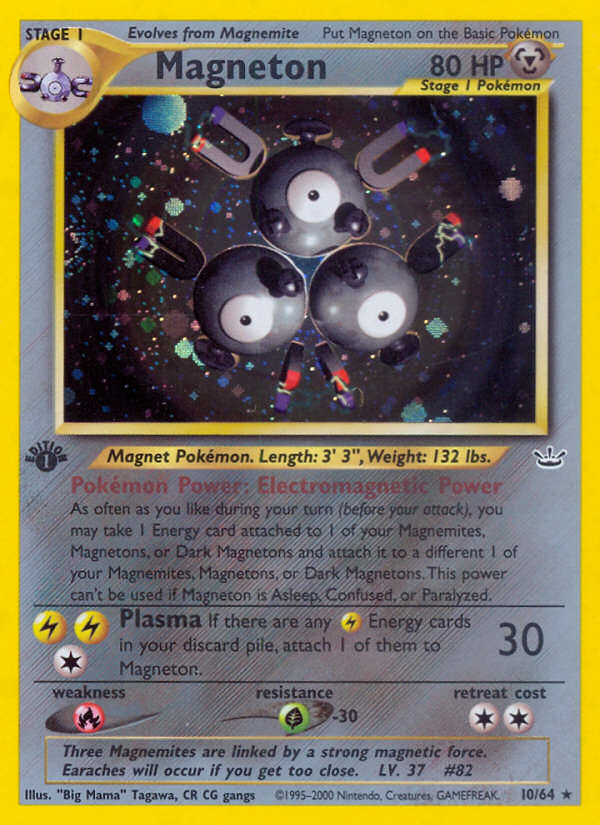 Magneton (10/64) [Neo Revelation 1st Edition] | Gear Gaming Fayetteville