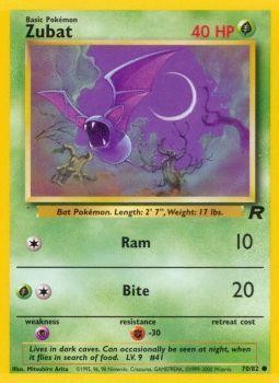 Zubat (70/82) [Team Rocket Unlimited] | Gear Gaming Fayetteville