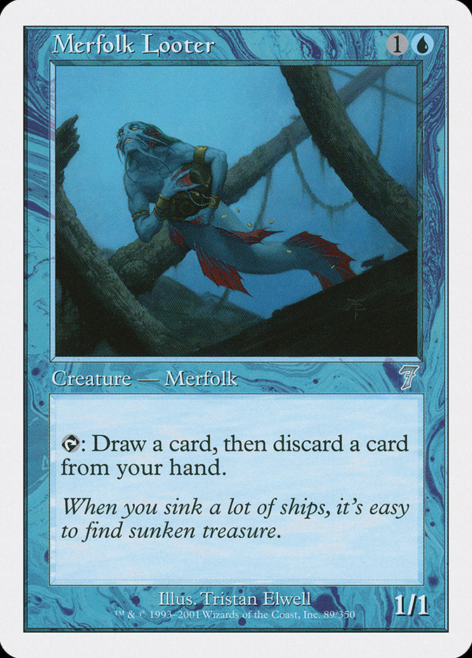 Merfolk Looter [Seventh Edition] | Gear Gaming Fayetteville