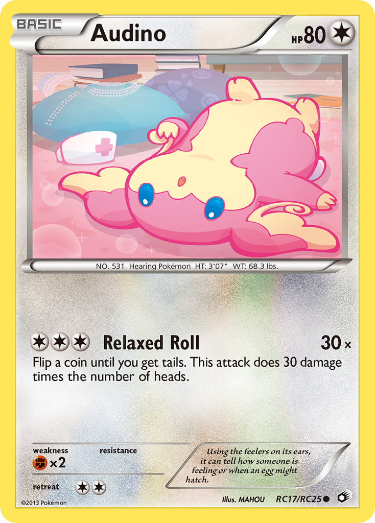 Audino (RC17/RC25) [Black & White: Legendary Treasures] | Gear Gaming Fayetteville