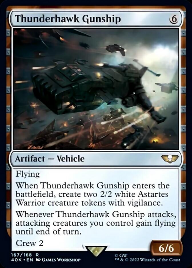 Thunderhawk Gunship (Surge Foil) [Warhammer 40,000] | Gear Gaming Fayetteville