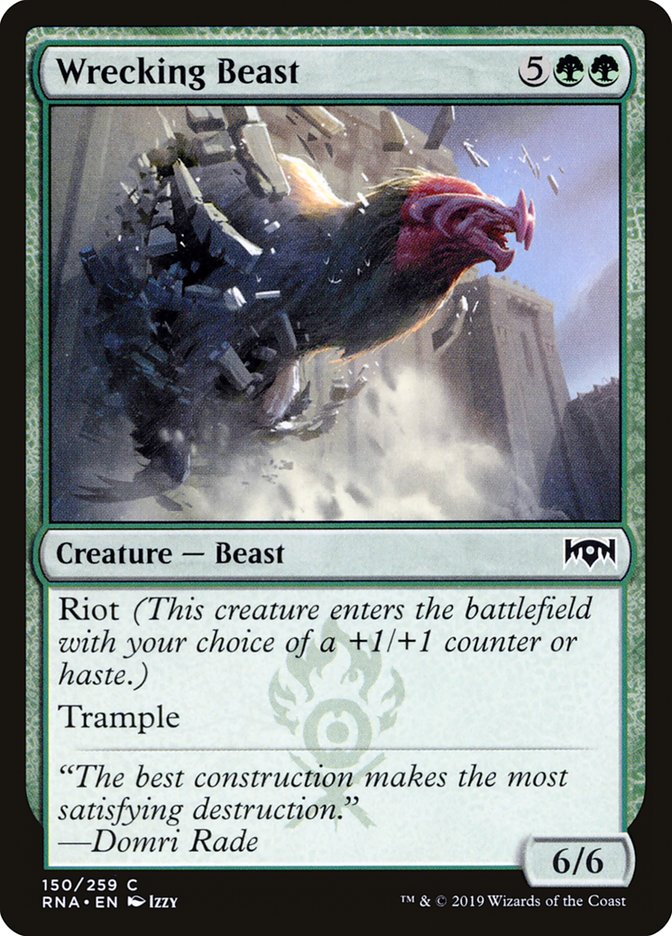 Wrecking Beast [Ravnica Allegiance] | Gear Gaming Fayetteville