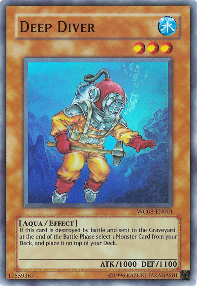 Deep Diver [WC08-EN001] Super Rare | Gear Gaming Fayetteville
