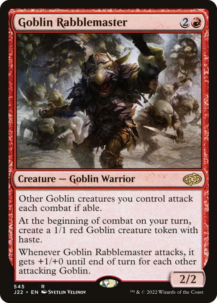 Goblin Rabblemaster [Jumpstart 2022] | Gear Gaming Fayetteville