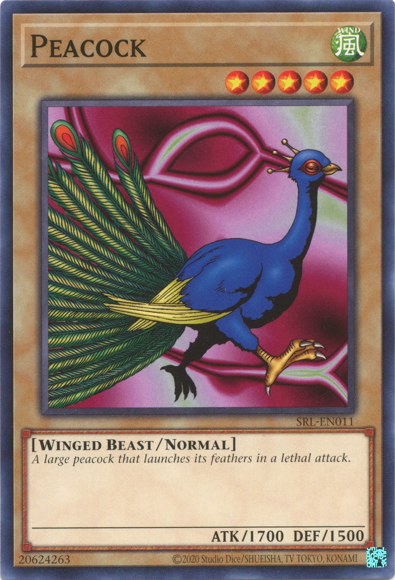 Peacock (25th Anniversary) [SRL-EN011] Common | Gear Gaming Fayetteville