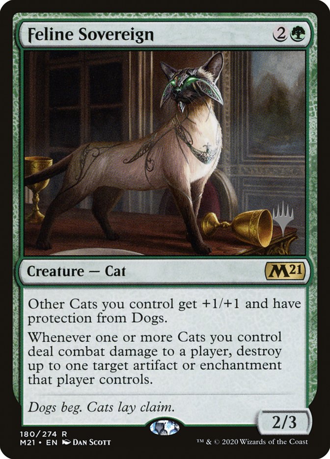 Feline Sovereign (Promo Pack) [Core Set 2021 Promos] | Gear Gaming Fayetteville