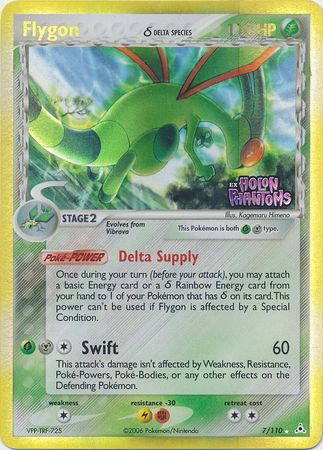 Flygon (7/110) (Delta Species) (Stamped) [EX: Holon Phantoms] | Gear Gaming Fayetteville