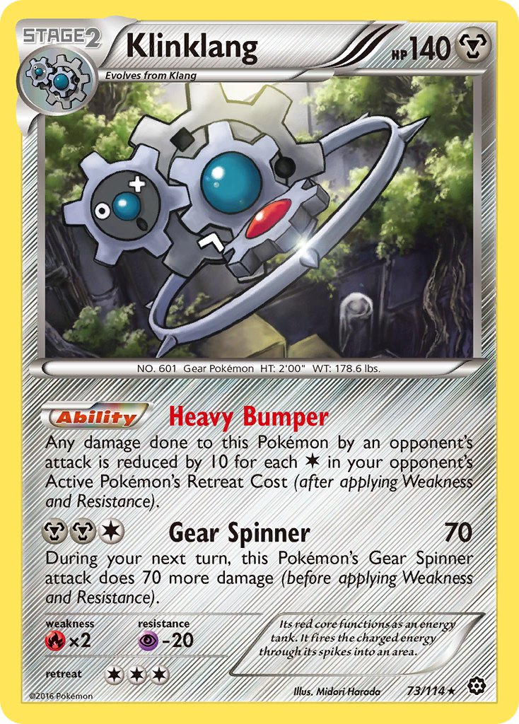 Klinklang (73/114) [XY: Steam Siege] | Gear Gaming Fayetteville