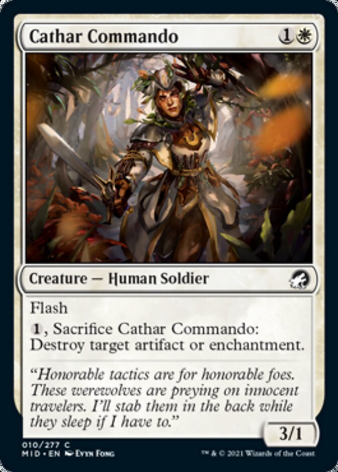 Cathar Commando [Innistrad: Midnight Hunt] | Gear Gaming Fayetteville