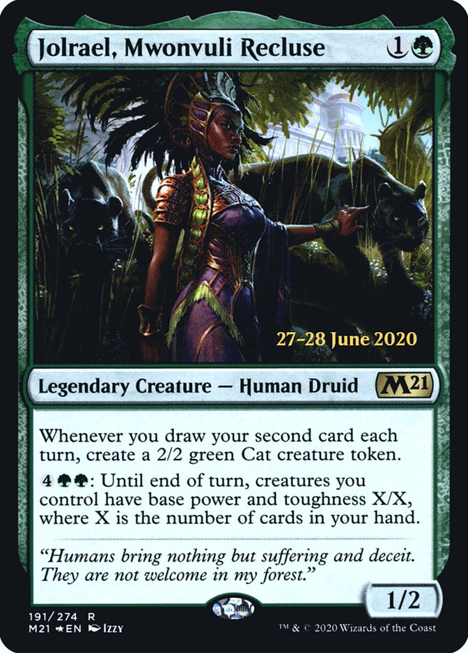 Jolrael, Mwonvuli Recluse [Core Set 2021 Prerelease Promos] | Gear Gaming Fayetteville