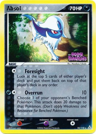 Absol (18/110) (Stamped) [EX: Holon Phantoms] | Gear Gaming Fayetteville