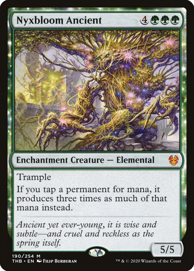 Nyxbloom Ancient (Promo Pack) [Theros Beyond Death Promos] | Gear Gaming Fayetteville
