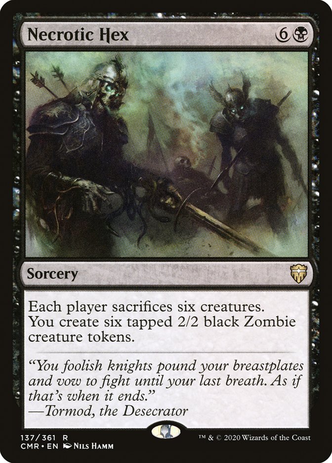 Necrotic Hex [Commander Legends] | Gear Gaming Fayetteville