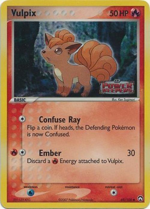 Vulpix (69/108) (Stamped) [EX: Power Keepers] | Gear Gaming Fayetteville