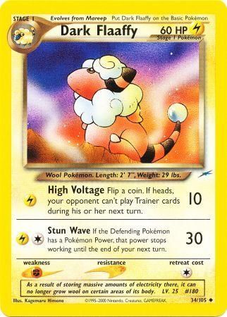 Dark Flaaffy (34/105) [Neo Destiny Unlimited] | Gear Gaming Fayetteville