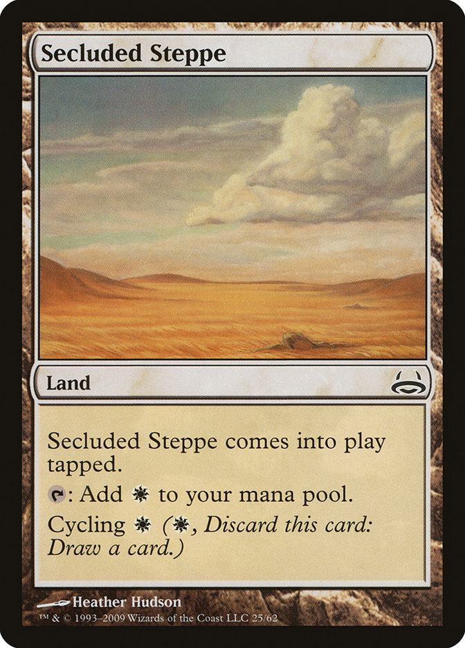 Secluded Steppe [Duel Decks: Divine vs. Demonic] | Gear Gaming Fayetteville