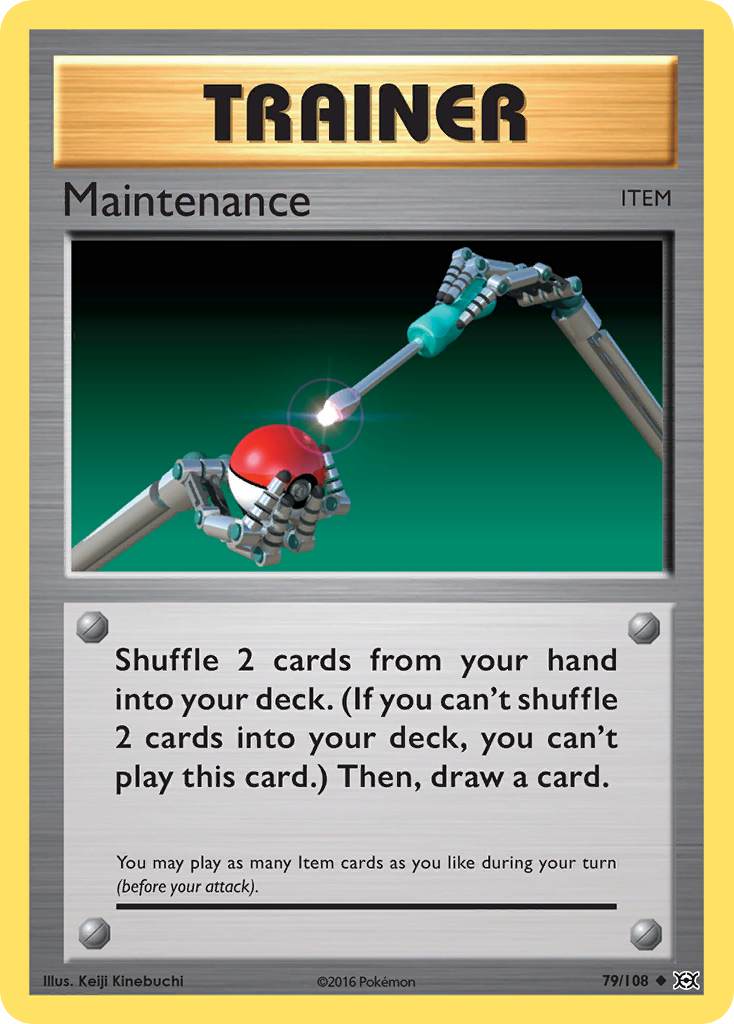 Maintenance (79/108) [XY: Evolutions] | Gear Gaming Fayetteville