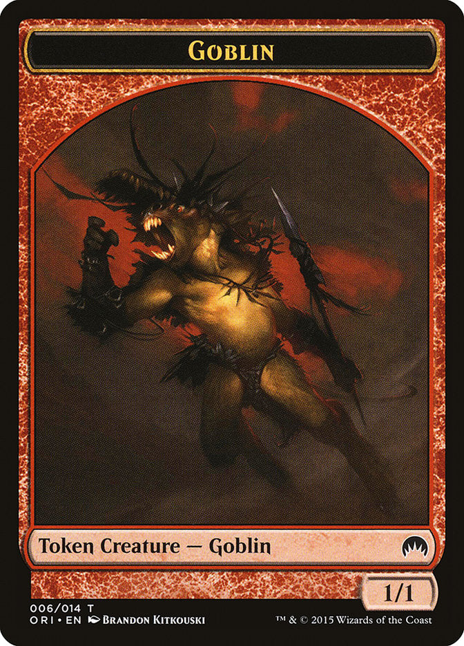 Goblin Token [Magic Origins Tokens] | Gear Gaming Fayetteville