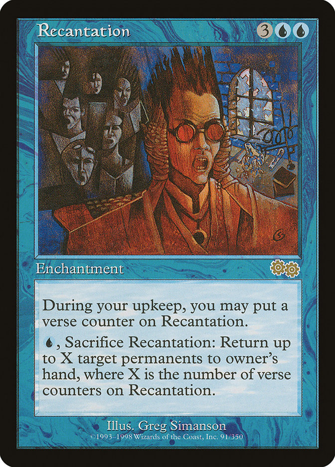 Recantation [Urza's Saga] | Gear Gaming Fayetteville