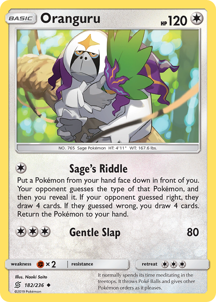 Oranguru (182/236) [Sun & Moon: Unified Minds] | Gear Gaming Fayetteville