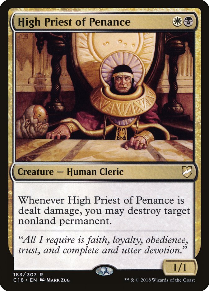 High Priest of Penance [Commander 2018] | Gear Gaming Fayetteville