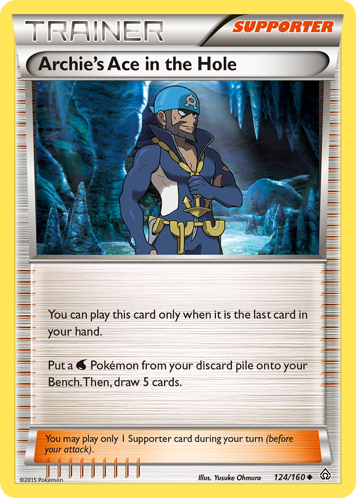 Archie's Ace in the Hole (124/160) [XY: Primal Clash] | Gear Gaming Fayetteville