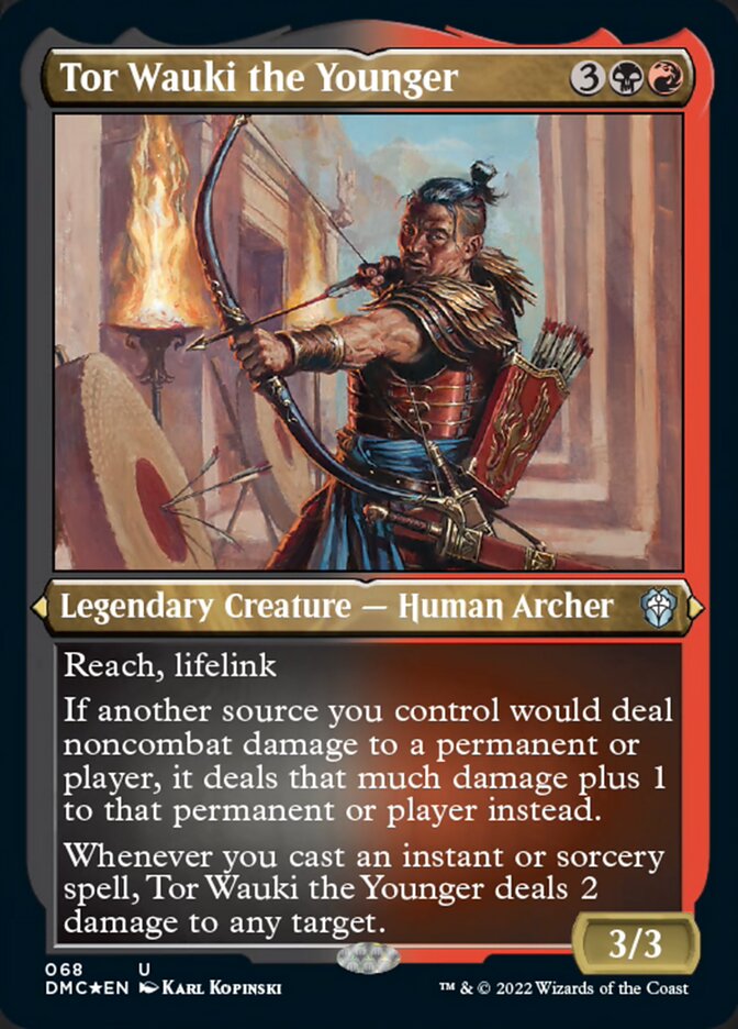 Tor Wauki the Younger (Foil Etched) [Dominaria United Commander] | Gear Gaming Fayetteville