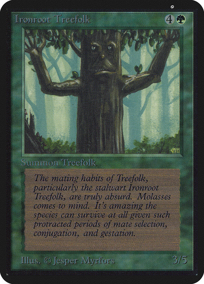 Ironroot Treefolk [Alpha Edition] | Gear Gaming Fayetteville