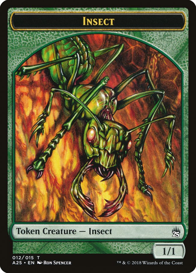 Insect Token [Masters 25 Tokens] | Gear Gaming Fayetteville