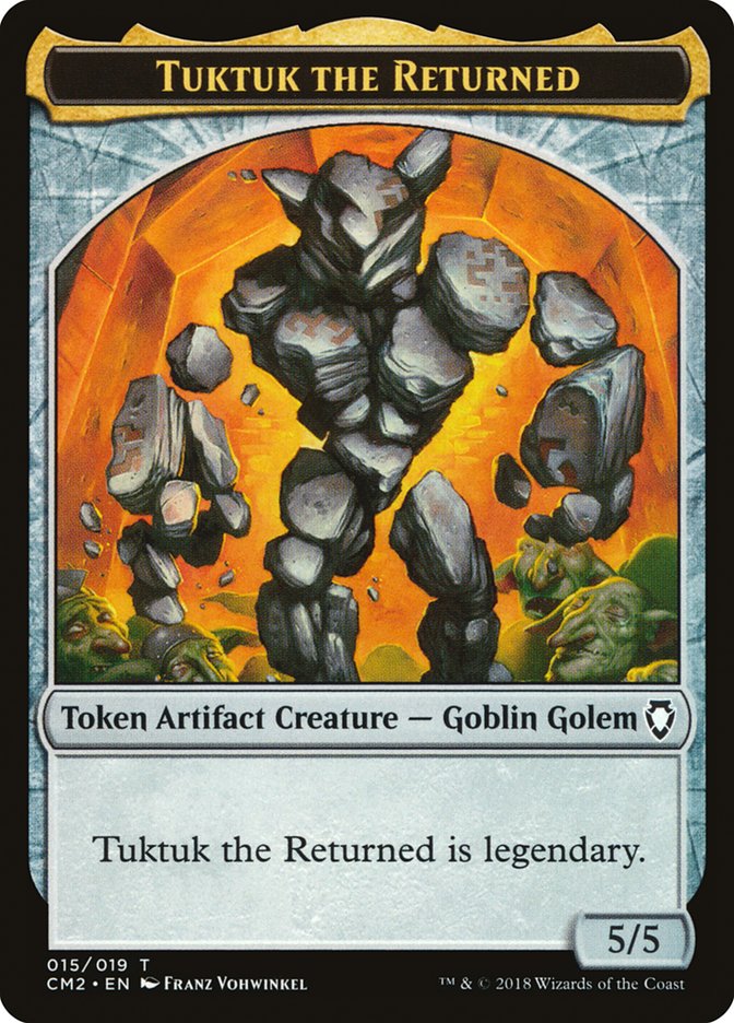 Tuktuk the Returned Token [Commander Anthology Volume II Tokens] | Gear Gaming Fayetteville