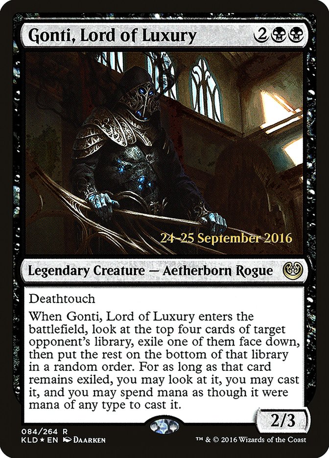 Gonti, Lord of Luxury [Kaladesh Prerelease Promos] | Gear Gaming Fayetteville