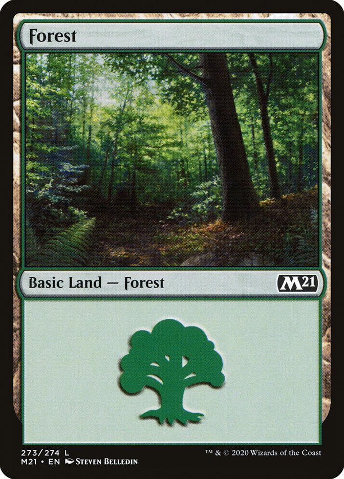 Forest (273) [Core Set 2021] | Gear Gaming Fayetteville