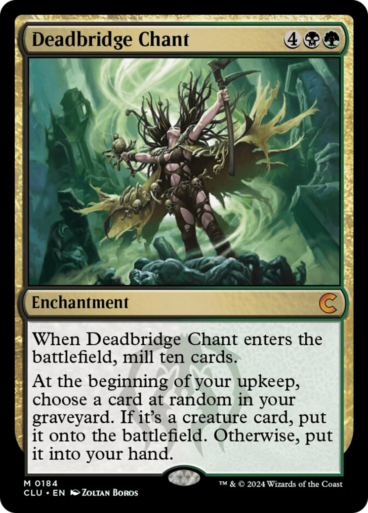 Deadbridge Chant [Ravnica: Clue Edition] | Gear Gaming Fayetteville