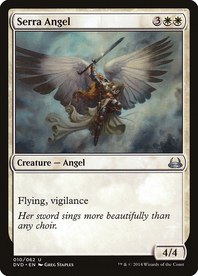 Serra Angel (Divine vs. Demonic) [Duel Decks Anthology] | Gear Gaming Fayetteville