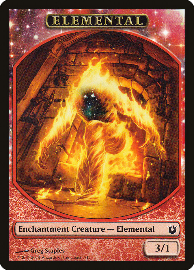 Elemental Token [Born of the Gods Tokens] | Gear Gaming Fayetteville