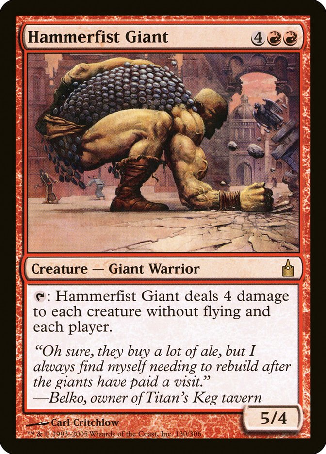 Hammerfist Giant [Ravnica: City of Guilds] | Gear Gaming Fayetteville