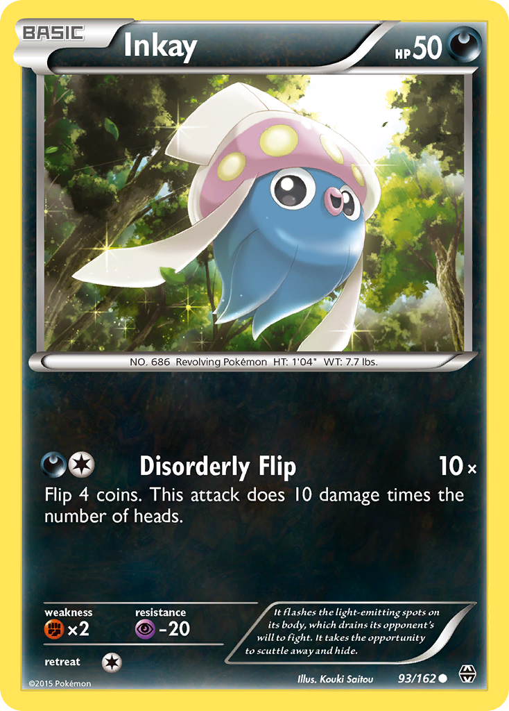 Inkay (93/162) [XY: BREAKthrough] | Gear Gaming Fayetteville